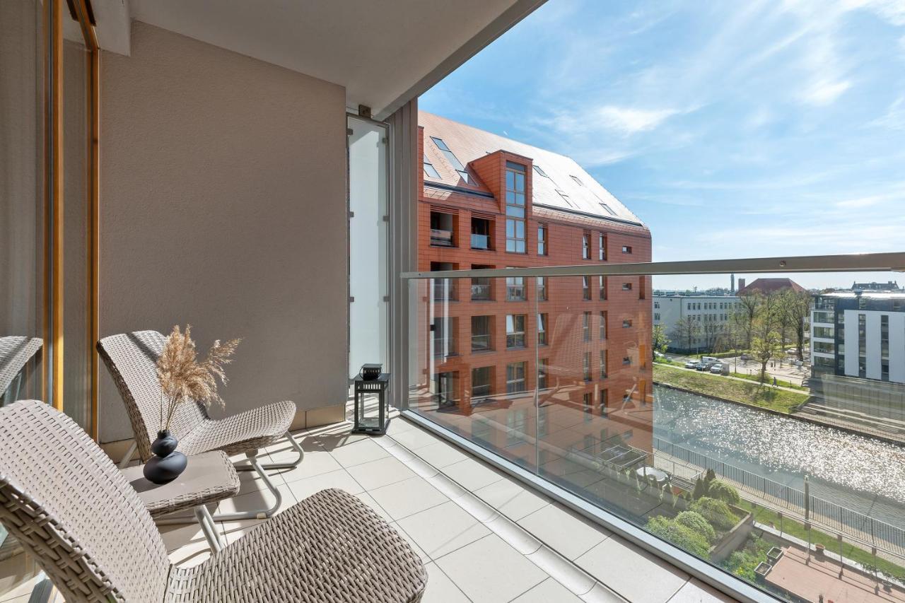 Aura - Riverside & Parking By Downtown Apartments Gdańsk Buitenkant foto