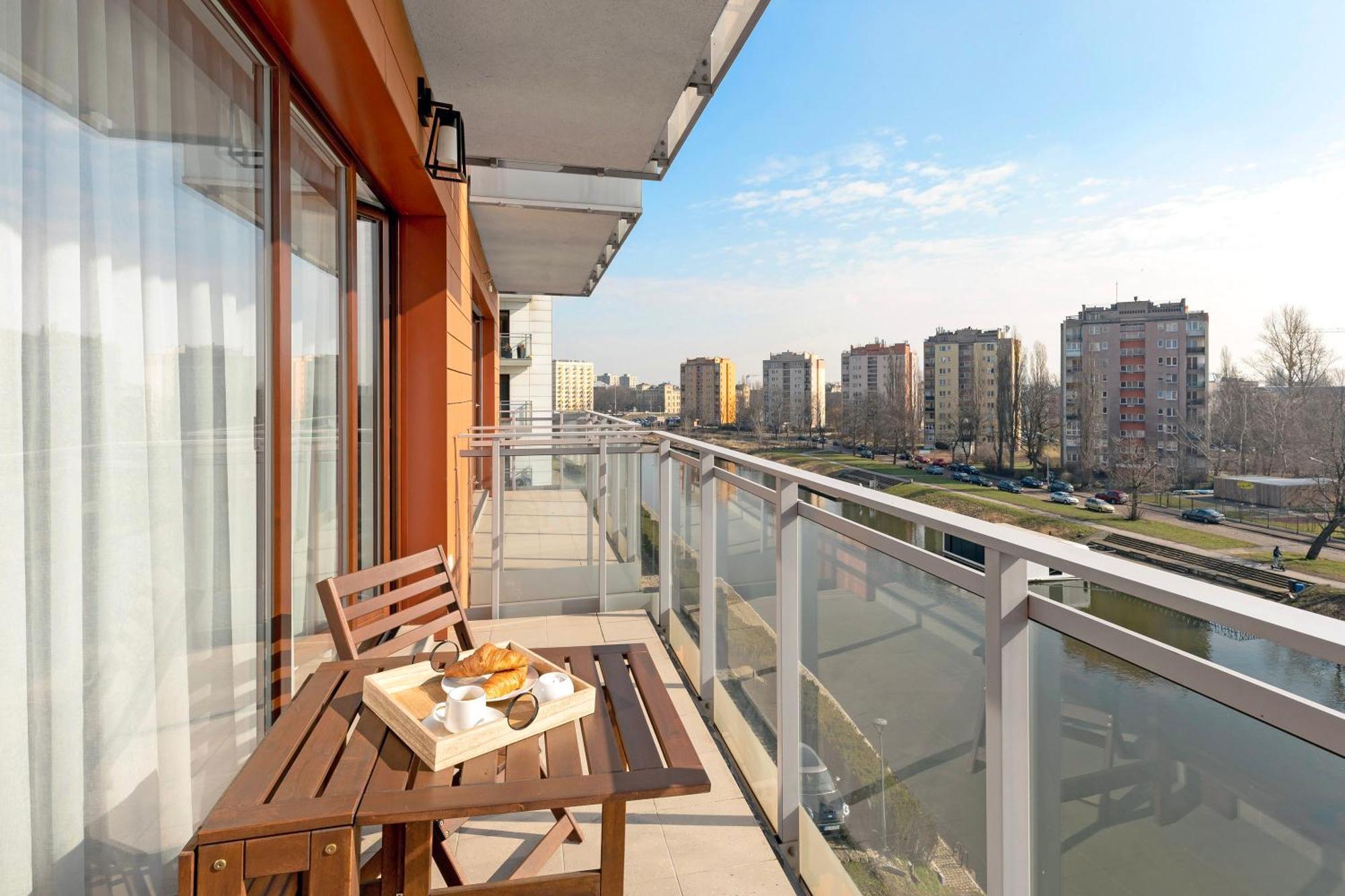 Aura - Riverside & Parking By Downtown Apartments Gdańsk Buitenkant foto