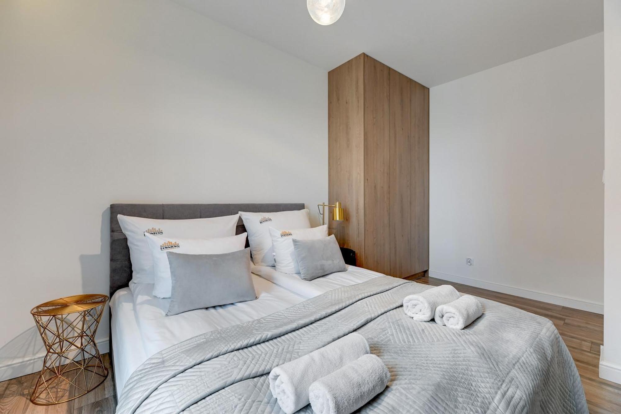 Aura - Riverside & Parking By Downtown Apartments Gdańsk Kamer foto