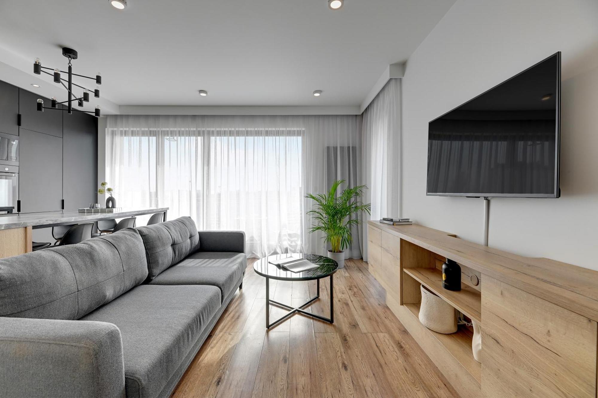 Aura - Riverside & Parking By Downtown Apartments Gdańsk Kamer foto