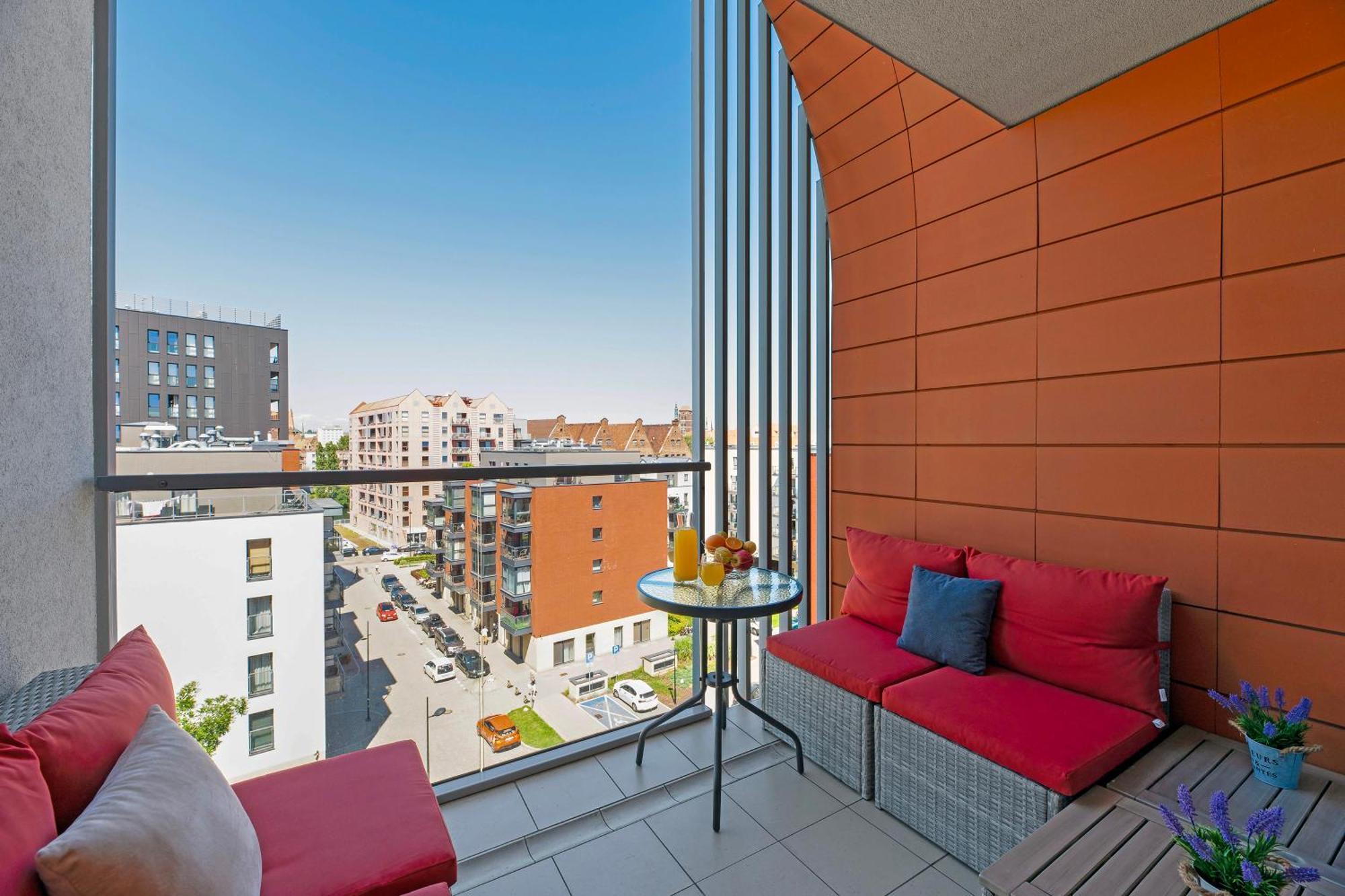 Aura - Riverside & Parking By Downtown Apartments Gdańsk Kamer foto
