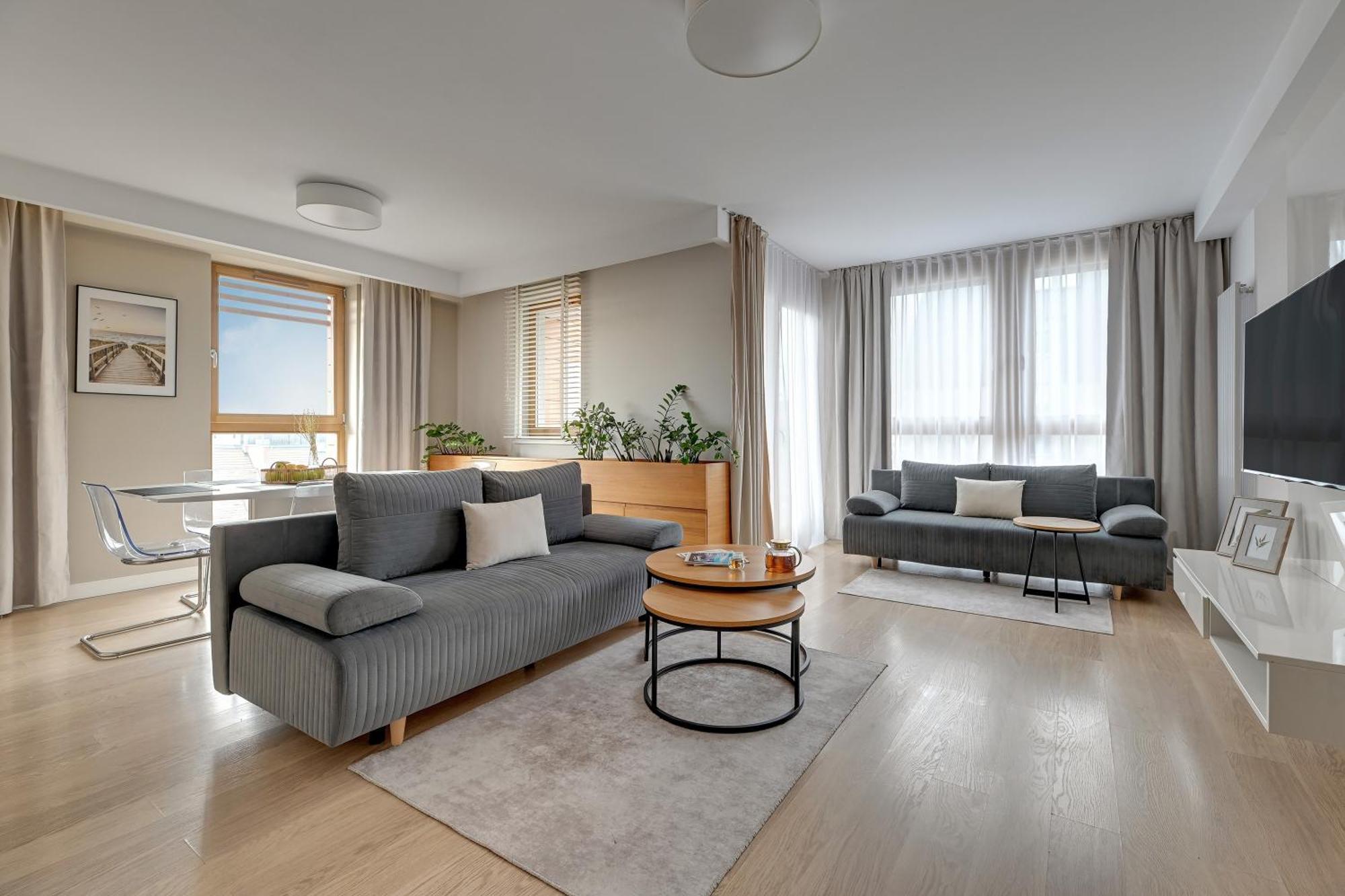 Aura - Riverside & Parking By Downtown Apartments Gdańsk Buitenkant foto