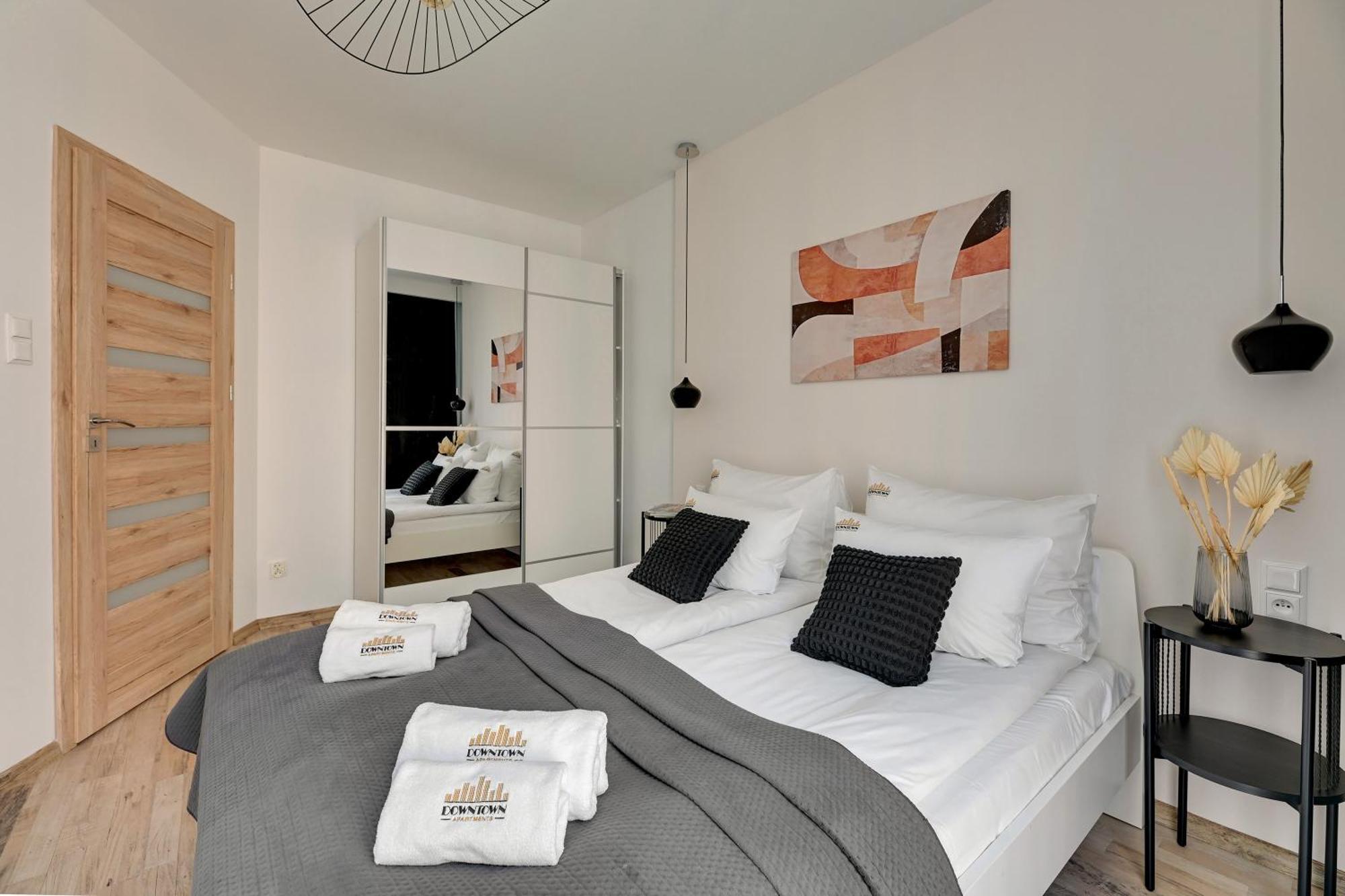 Aura - Riverside & Parking By Downtown Apartments Gdańsk Kamer foto